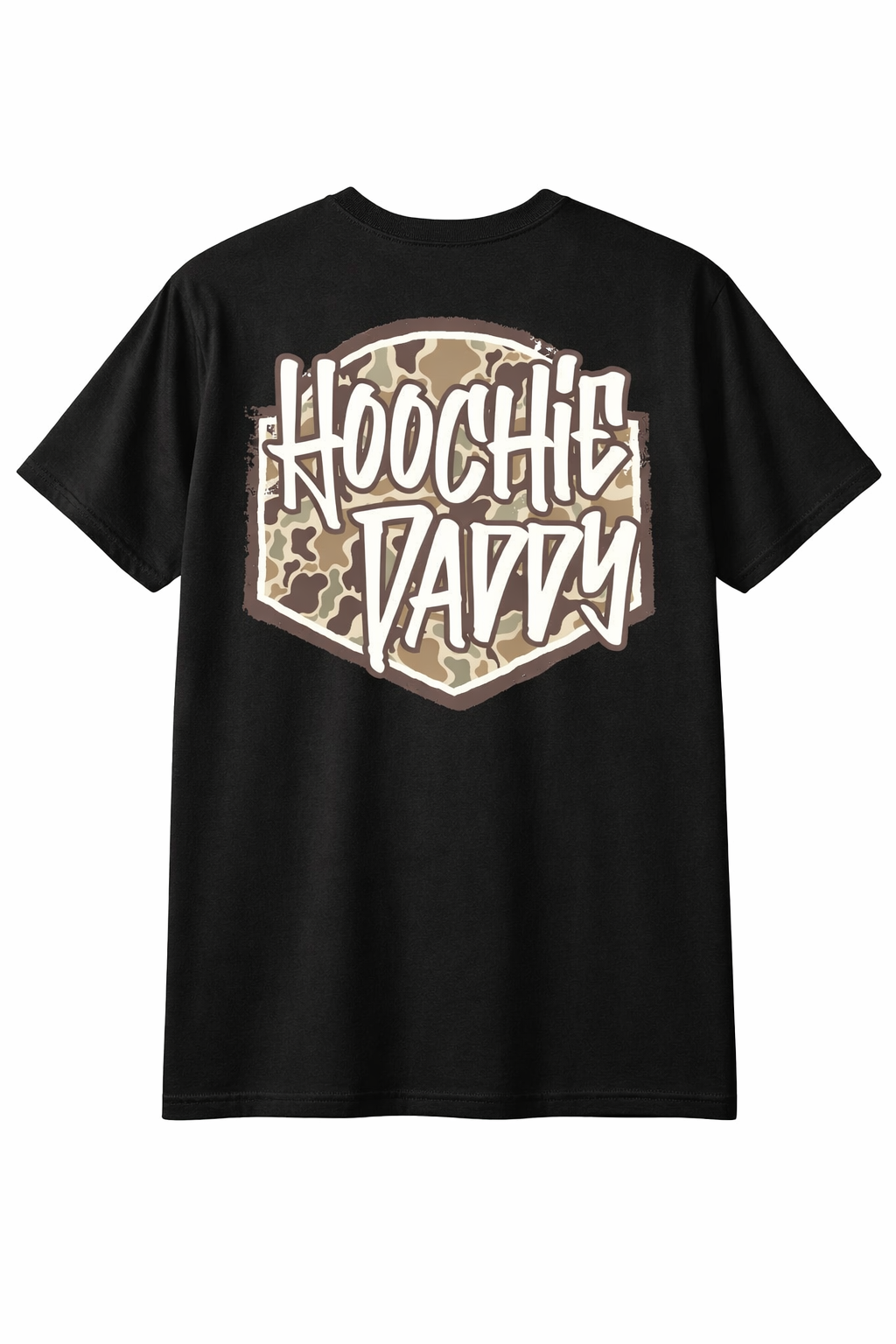 Hoochie Daddy Camo Graphic Tee