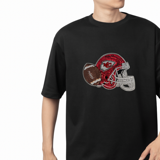 KC Sequin Helmet