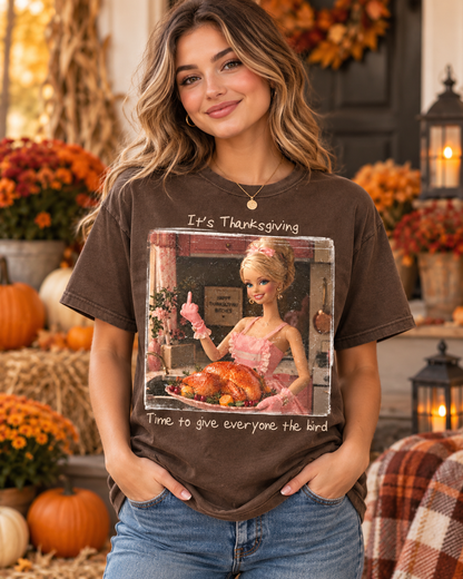 It’s Thanksgiving, Give Everyone the Bird | Funny Thanksgiving Graphic Tee