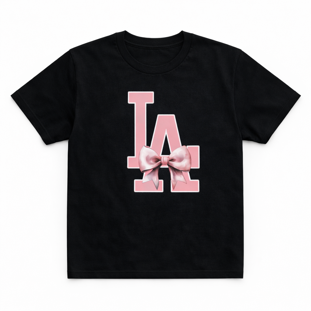 Pink LA Bow