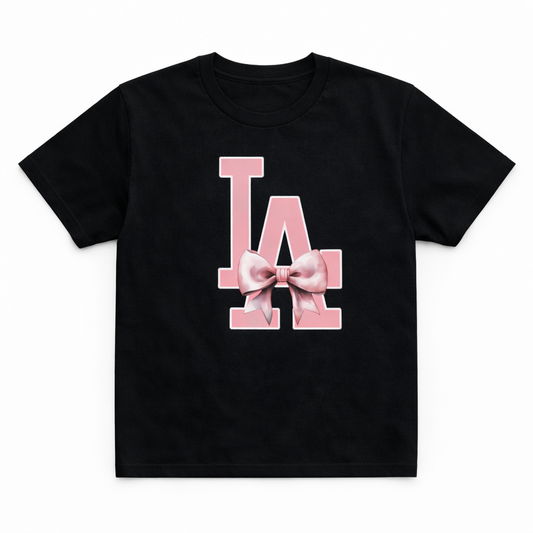 Pink LA Bow