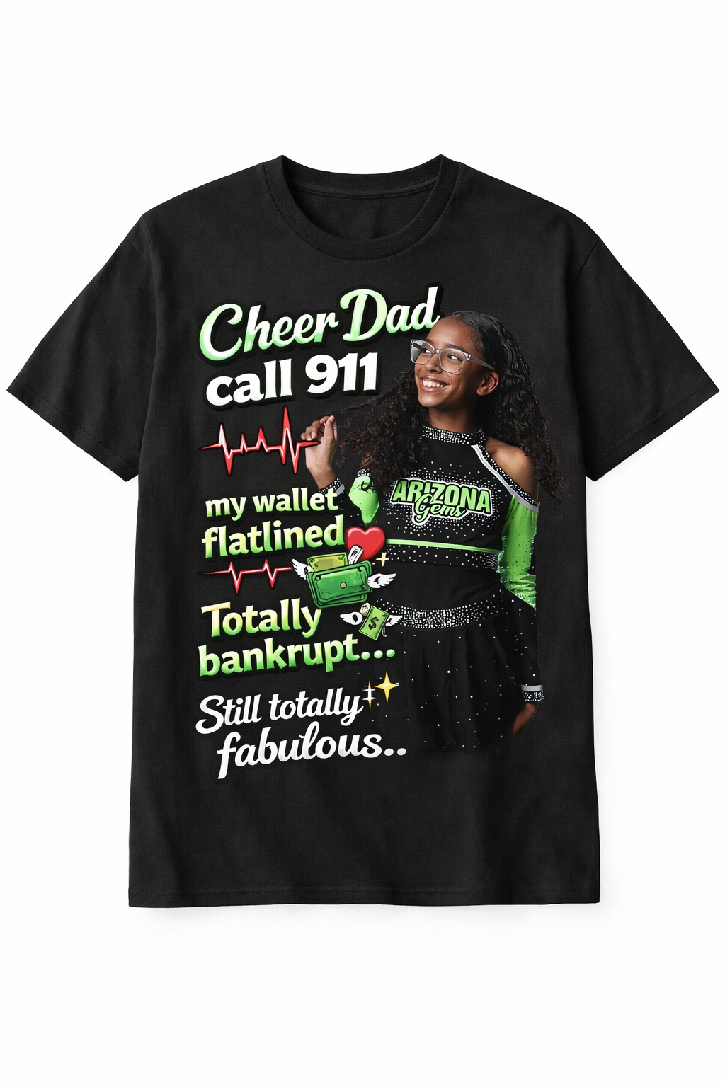 Custom T-Shirt – Personalized Name, Number, Team, or Photo Tee | Mama Slayin Tees
