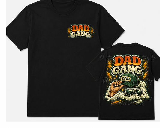Dad Gang Graphic Tee | Father’s Day Shirt | Trendy Dad Tee