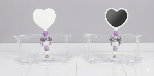 Purple Bow Mirror